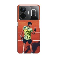 Чехлы с принтом Спортивная тематика для Realme GT Neo 5 – Алькарас Теннисист