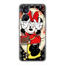 Чехол Disney Mouse Realme GT Neo 5 (PREMIUMPrint) (Минни peace)