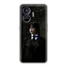 Чехол с дизайном Венздей 2 на Realme GT Neo 5 – Уэнсдей в костюме