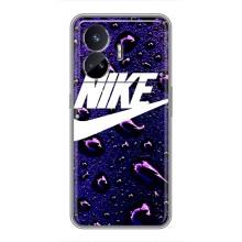 Чехол с логотипом Найк на Realme GT Neo 5 (Найк на фиолетовом)