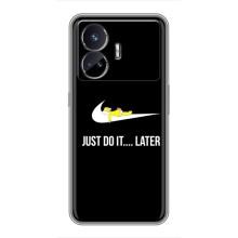 Чехол с логотипом Найк на Realme GT Neo 5 (Nike just do it)