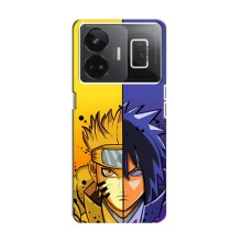 Купить Чехлы на телефон с принтом Anime для Реалми ДжиТи Нео 5 (Naruto Vs Sasuke)