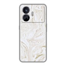 Мраморный чехол на Realme GT Neo 5 (VPrint) (Белый мрамор)