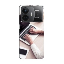 Силіконовий бампер (Працівники) на Realme GT Neo 5 – Офісний працівник