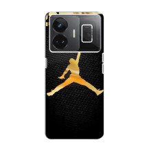 Силиконовый Чехол Nike Air Jordan на Реалми ДжиТи Нео 5 (Джордан 23)