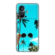 Силиконовый чехол с КАРТИНКАМИ лето для Realme GT Neo 5 (AlphaPrint) (Взгляд лето)