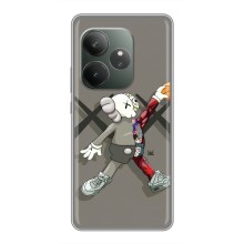 Чехлы для Realme GT Neo 6 SE - Bearbrick Louis Vuitton (PREMIUMPrint) (Беарбрик Джордан)