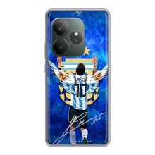 Чехлы для Realme GT Neo 6 SE (Leo чемпион) (AlphaPrint) (Месси сборная)