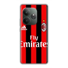 Чехлы для Realme GT Neo 6 SE (VPrint) - Футбольные клубы (Milan)
