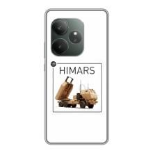 Чехлы на военную тематику для Realme GT Neo 6 SE – HIMARS