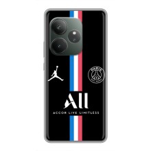 Чехлы PSG для Realme GT Neo 6 SE (AlphaPrint) (футболка ПСЖ)