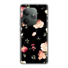 Чехлы с Цветами для Realme GT Neo 6 SE (VPrint) (Розочки)