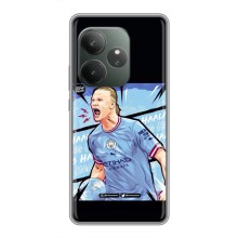 Чехлы с футболистом Ерлинг Холанд для Realme GT Neo 6 SE (AlphaPrint) (гол Эрлинг Холланд)