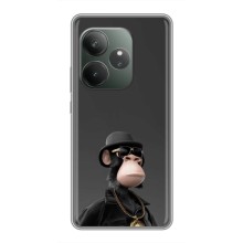 Чехлы с Обезьянами NFT для Realme GT Neo 6 SE (AlphaPrint) (Обезьяна NFT)
