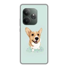 Чехлы с собаками для Realme GT Neo 6 SE (VPrint) (Корги)