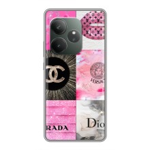 Чехол (Dior, Prada, YSL, Chanel) для Realme GT Neo 6 SE (Модница)
