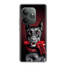 Чохол ДОБЕРМАН  для Realme GT Neo 6 SE – Доберман злий