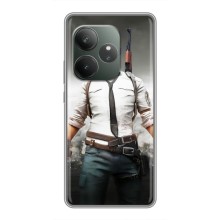Чехол PUBG для GT Neo 6 SE (AlphaPrint) (Пабг мен)