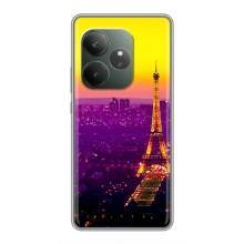 Чехол с Эйфелевой башней на Realme GT Neo 6 SE – Яркая башня