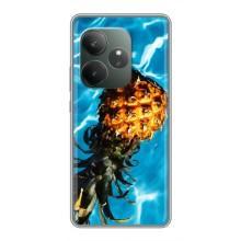 Чохол з зображенням смачної їжі для Realme GT Neo 6 SE – Ананас