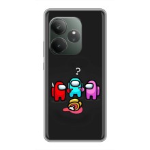 Чехол Амонг Ас для Realme GT Neo 6 SE (AlphaPrint) (Импостер)