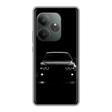 Чехол для GT Neo 6 SE - с принтом БМВ (AlphaPrint) (Машина BMW)