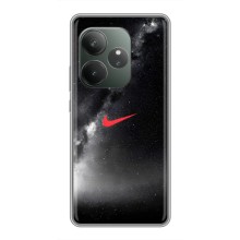 Чехол для Realme GT Neo 6 SE - с принтом Найк (AlphaPrint) (Найк красный)