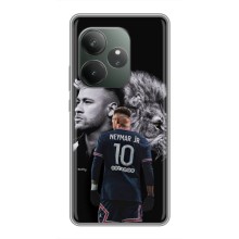 Чехол Неймар для Realme GT Neo 6 SE (AlphaPrint) (Неймар Лев)