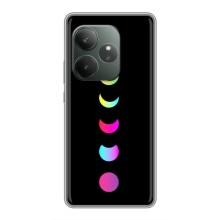 Чехол (ТПУ) с планетами на Realme GT Neo 6 SE – Полнолуние