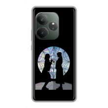 Чехлы Венсдей на Realme GT Neo 6 SE Уэнсдей (AlphaPrint) (комната Уэнздей)