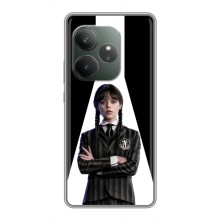Чехлы Венсдей на Realme GT Neo 6 SE Уэнсдей (AlphaPrint) (W-Wednesday)