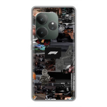 Чехол Формула1 на Realme GT Neo 6 SE – Коллаж Ф1