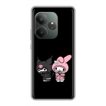 Чехол с кроликом Куроми на Realme GT Neo 6 SE (Куроми и Мелоди)