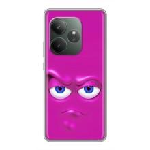 Силиконовые Чехлы (смешные стикеры) для Realme GT Neo 6 SE – Хитрая мордочка