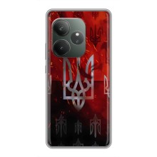 Украинские Чехлы для Realme GT Neo 6 SE с картинкой УПА (AlphaPrint) (ГЕРБ УПА)