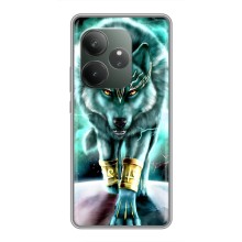 Защитные чехлы для GT Neo 6 SE (AlphaPrint) (ХИТ продаж) ВОЛК (Яркий волк)