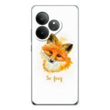 Чохли з картинкою Лисичка для Realme GT Neo 6 (VPrint) (Дівчинка Лиса)