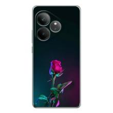 Чехлы с принтом Розочки для Realme GT Neo 6 – Ночная роза