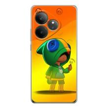 Чехол Бравл Старс для Realme GT Neo 6 – LEON в кофте