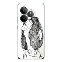 Чохол з друком для Realme GT Neo 6 - (Мода) (AlphaPrint) (Фото дівчини)