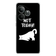 Бампер с изображением Котиков для ДжиТи Нео 6 (Not Today)