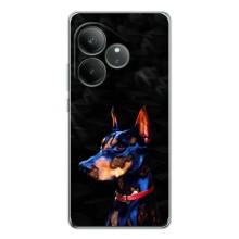 Бампер для Realme GT Neo 6 з картинкою "Песики" (Собака Мопсік)