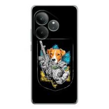 Чехол с принтом для Realme GT Neo 6 – Патрон Воин