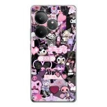 Чехол с кроликом Куроми на Realme GT Neo 6 – Коллаж Куроми