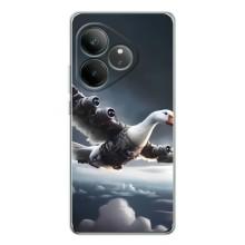 Чехол с мемом Тралалело тралала на Realme GT Neo 6 (Бомбардини гусини)