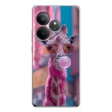 Чехол с принтом стильные животные для GT Нео 6 – Стильный жирав