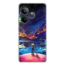 Космічні Чохли для GT Нео 6 (VPrint) (Вид Галактики)