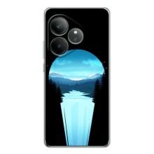 Літній Чохол на Realme GT Neo 6 – Синій Водоспад