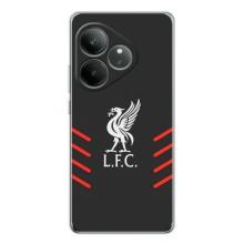 Силиконовые Чехлы принт Футбол на Realme GT Neo 6 – Эмблема Liverpool