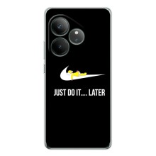 Силиконовый Чехол на Realme GT Neo 6 с картинкой Nike (Later)